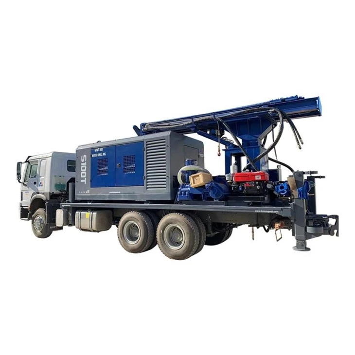 truck mounted borehole drilling machine